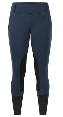 KERRITS Sz Lg Equestrian Riding Breeches Winter Fleece Lined Knee Patch